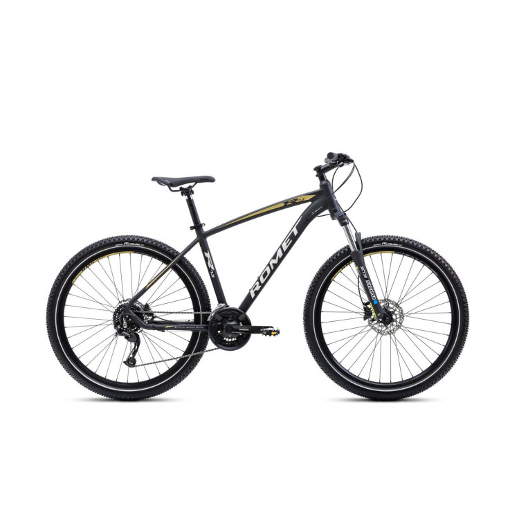 Horský bicykel ROMET RAMBLER R7.3 L Čierno-zlatá